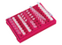 I5230-29-CASE  96 Well workup PCR rack with lid, assorted fluorescent colours, 4 x 5 pack